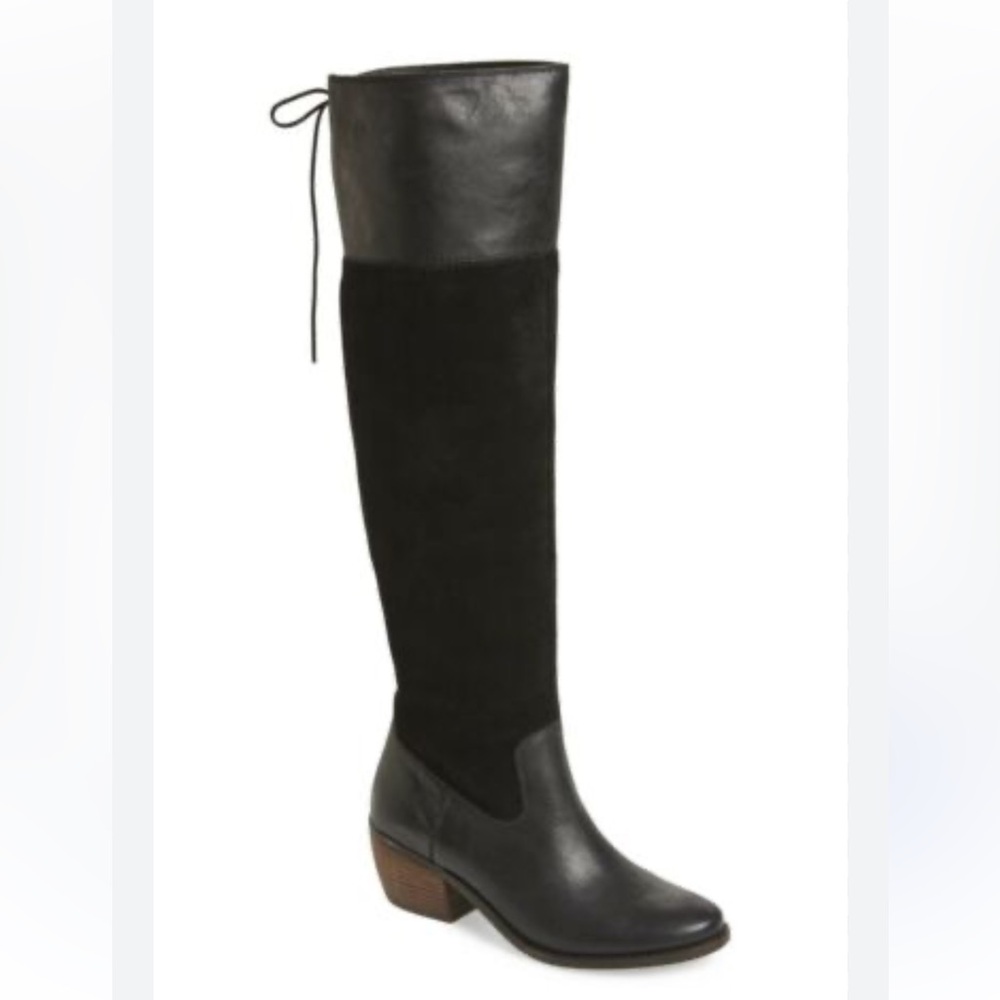Lucky Brand Komah Knee High Leather Riding Boot
